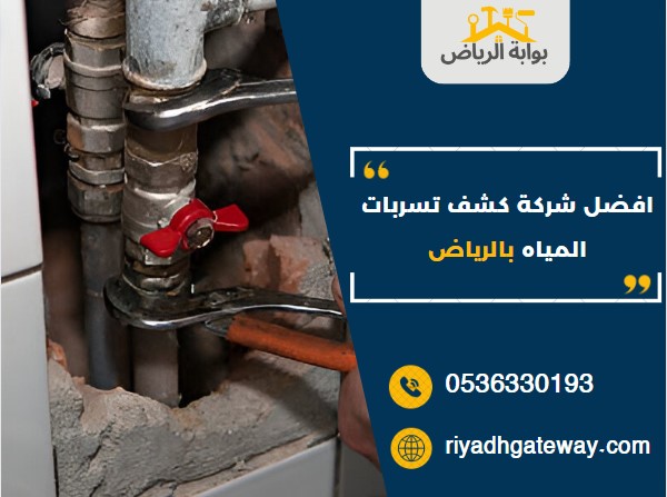 افضل شركة كشف تسربات المياه بالرياض