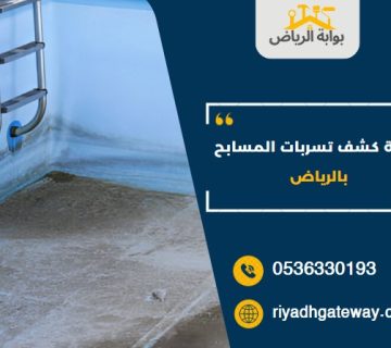 شركة كشف تسربات المسابح بالرياض
