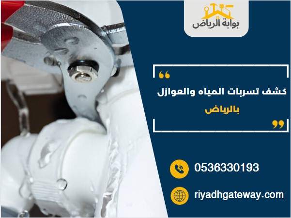 كشف تسربات المياه والعوازل بالرياض