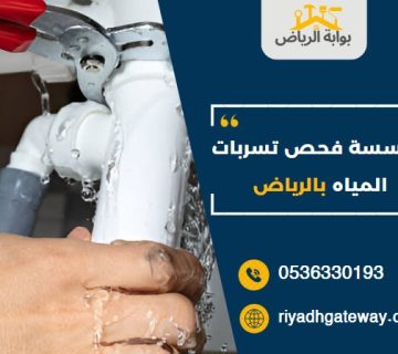 مؤسسه فحص تسربات المياه بالرياض