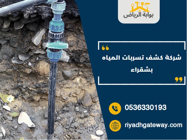 شركة كشف تسربات المياه بشقراء