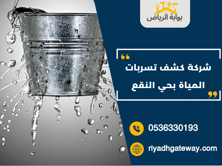 شركة كشف تسربات المياة بحي النقع