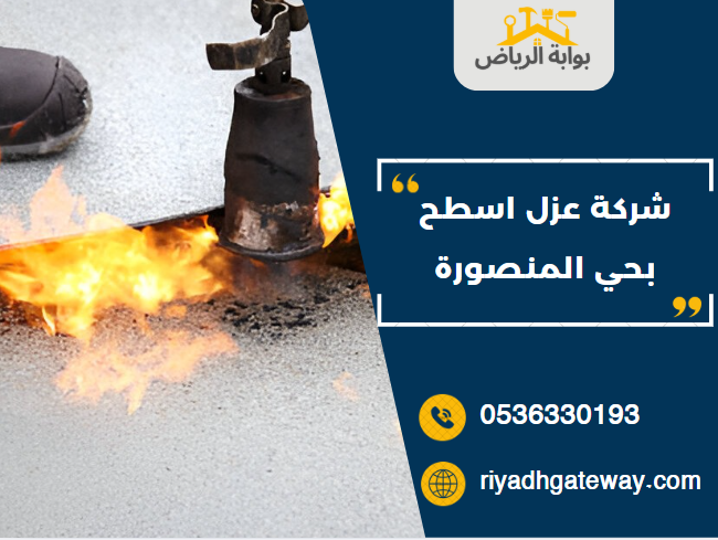 شركة عزل اسطح بحي المنصورة