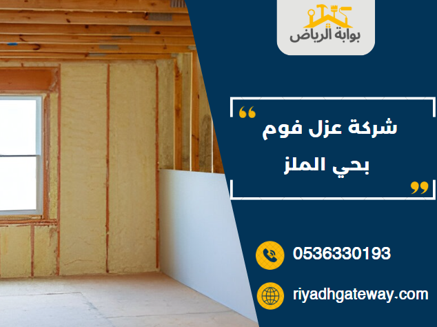 شركة عزل فوم بحي الملز